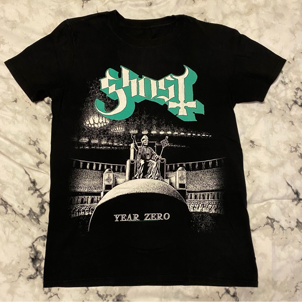 Ghost Year Zero 2018 Papa Emeritus II Infestissumam skull Shirt